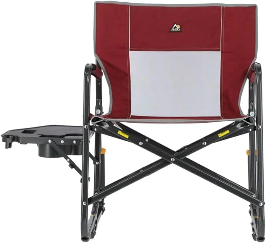 Freestyle Rocker XL, Side Table Camping Chair, Portable Folding