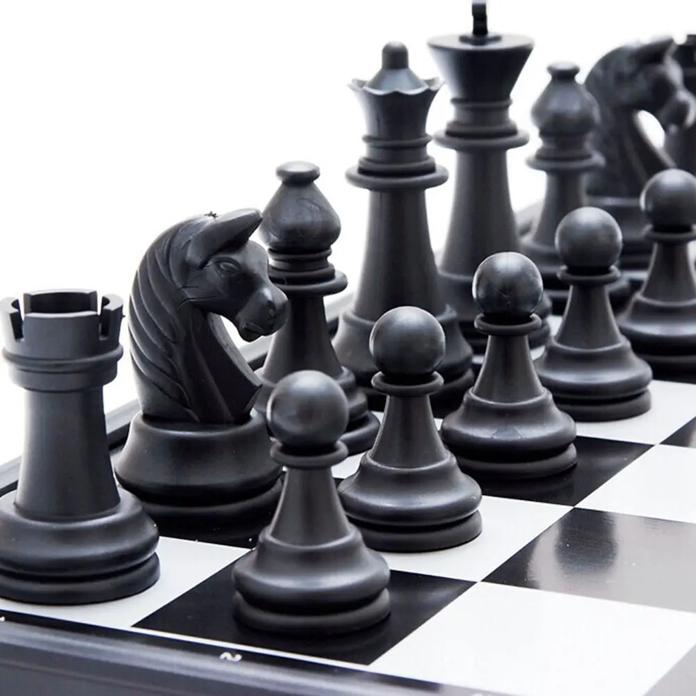 Folding Magnetic Chess Game, Educational, Adult Kids Beginner