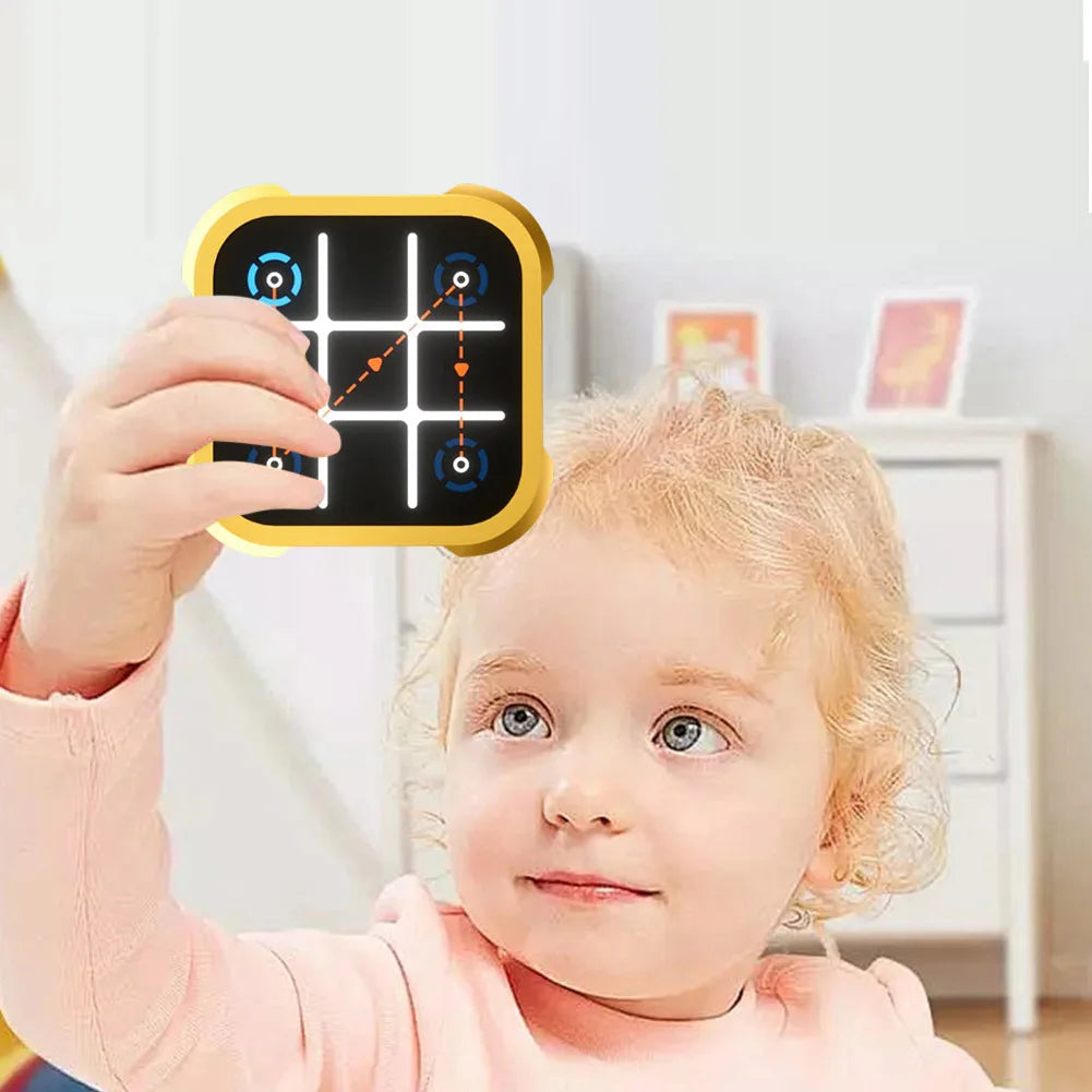 3-in-1 TIC-TAC-TOE Bolt Game, Educational, Memory