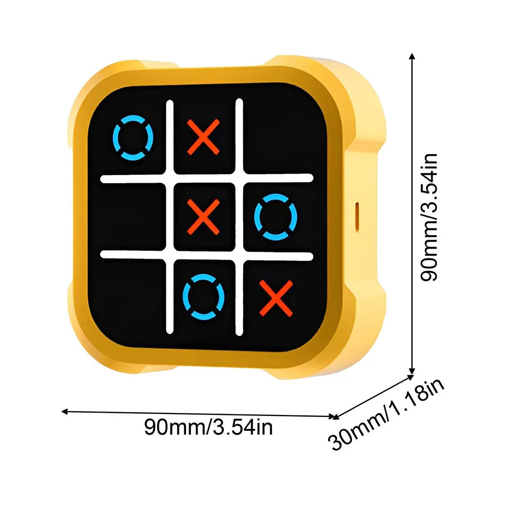 3-in-1 TIC-TAC-TOE Bolt Game, Educational, Memory
