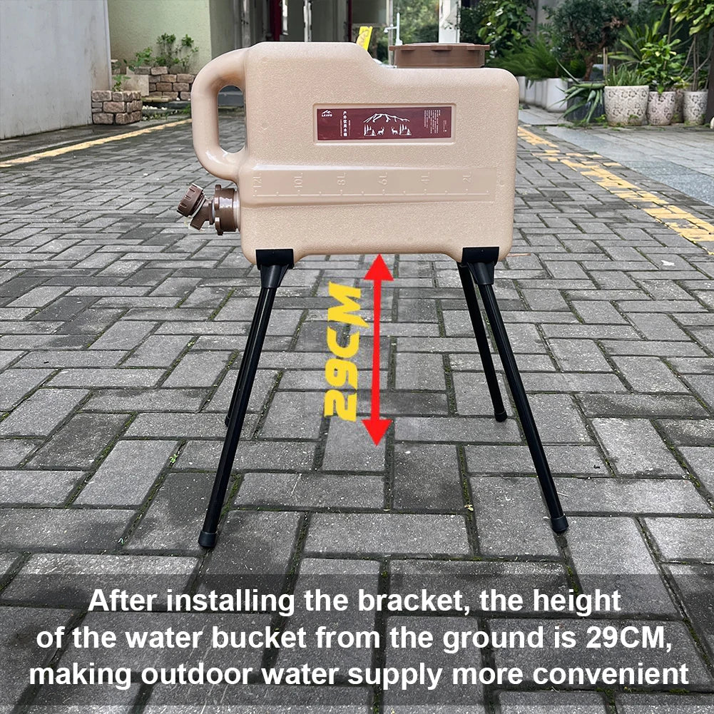 Folding Cooler Stand, Anti-Slip Camping Bucket Stand