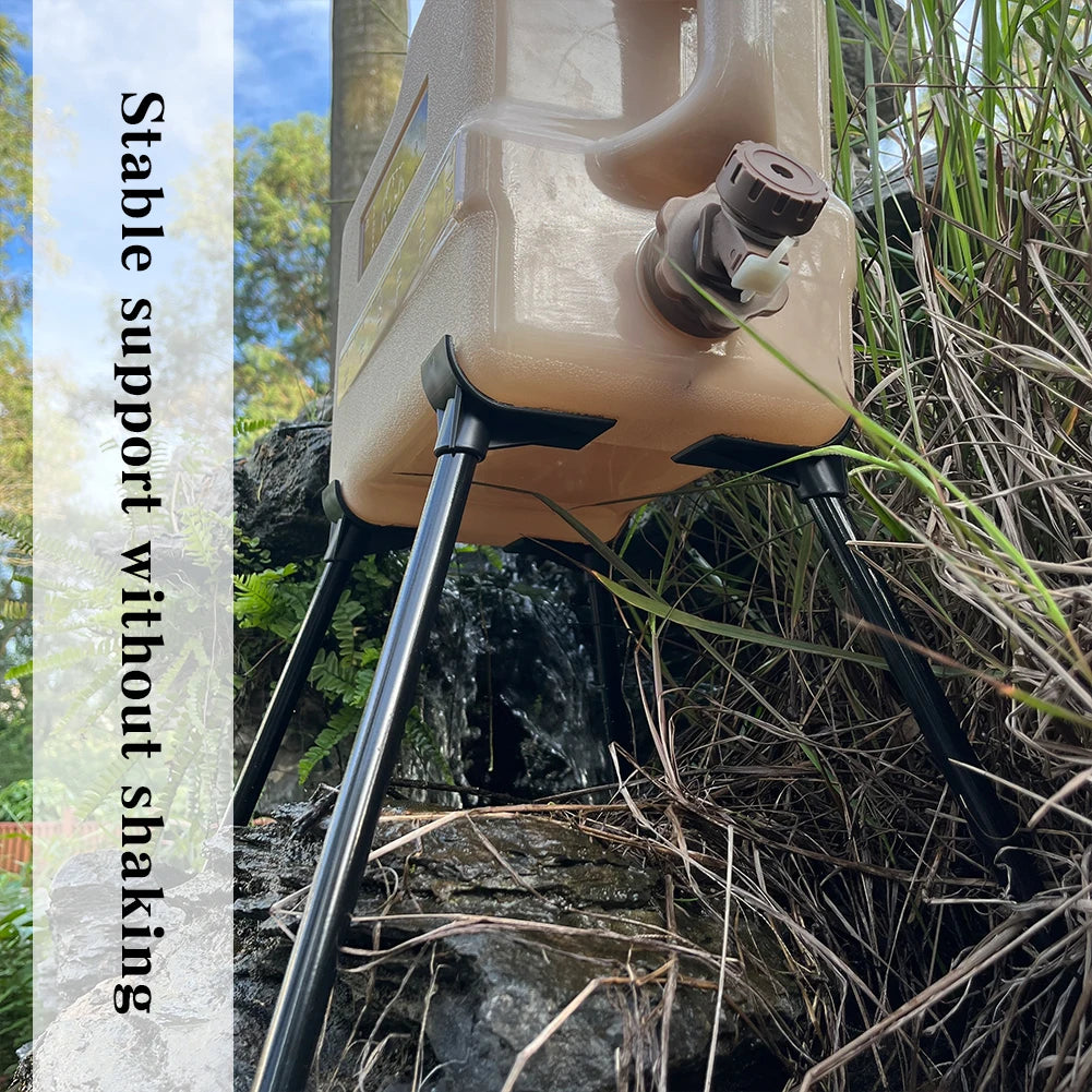 Folding Cooler Stand, Anti-Slip Camping Bucket Stand