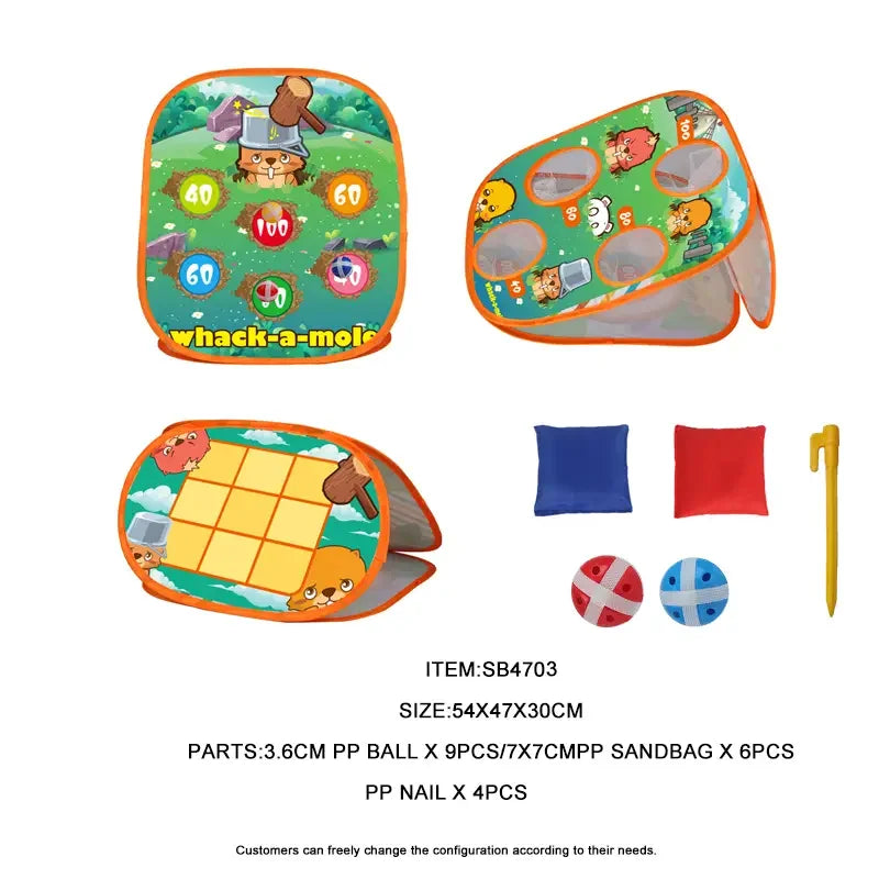 Kids Whack-a-mole Set, For Parent And Child Entertainment