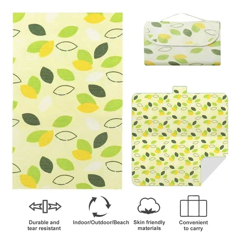 Portable Camping Mat Big Blanket Waterproof Hiking