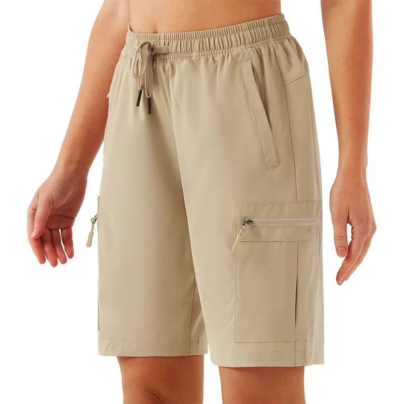 URBEST Women's Hiking Cargo Shorts, Quick Dry, Lightweight