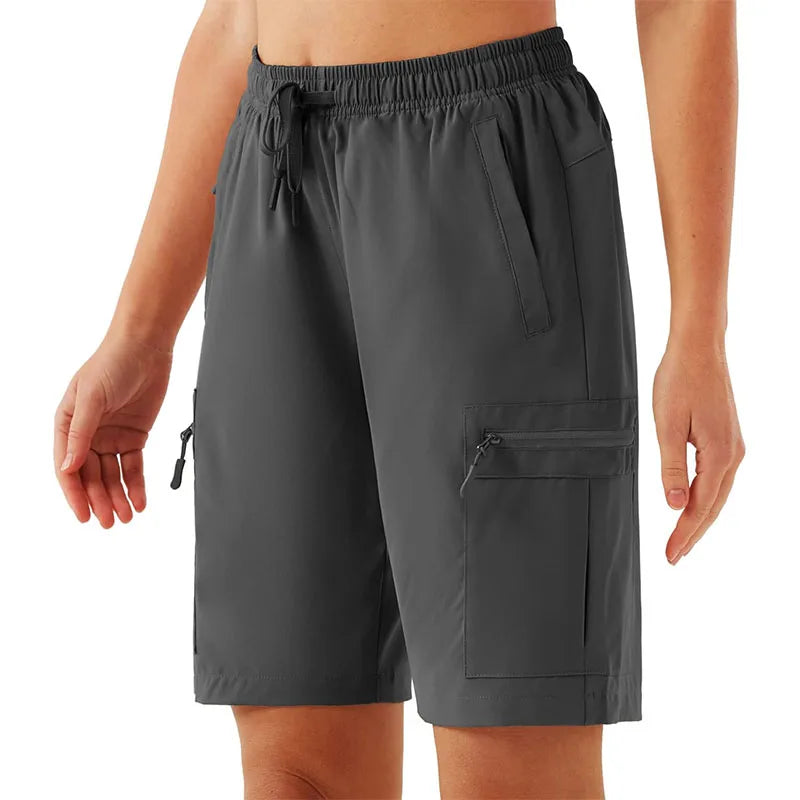 URBEST Women's Hiking Cargo Shorts, Quick Dry, Lightweight