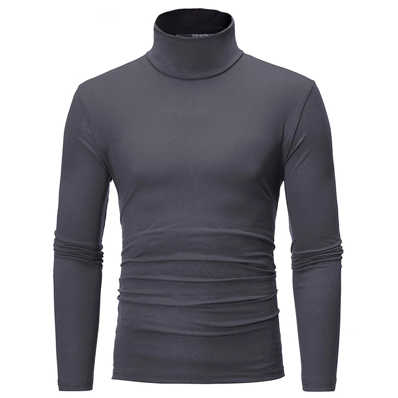 Thermal Underwear Top, Men's Winter Clothes,  Autumn Men's High Neck
