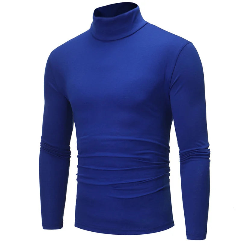 Thermal Underwear Top, Men's Winter Clothes,  Autumn Men's High Neck