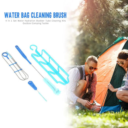 1-5SET Hydration Water Bladder Cleaning Kit, Tube Brush, Cleaning Tool for Tank