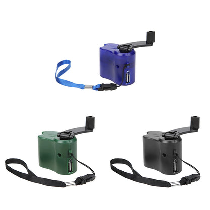 USB Mobile Phone, Emergency Charger, Portable Hand Crank Power Dynamo