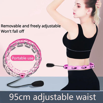 Hoop Waist Trainer, Exercise Belly Fitness Equipment