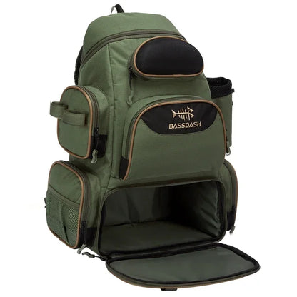 Fishing Tackle Backpack - Lightweight Fishing Gear Bag