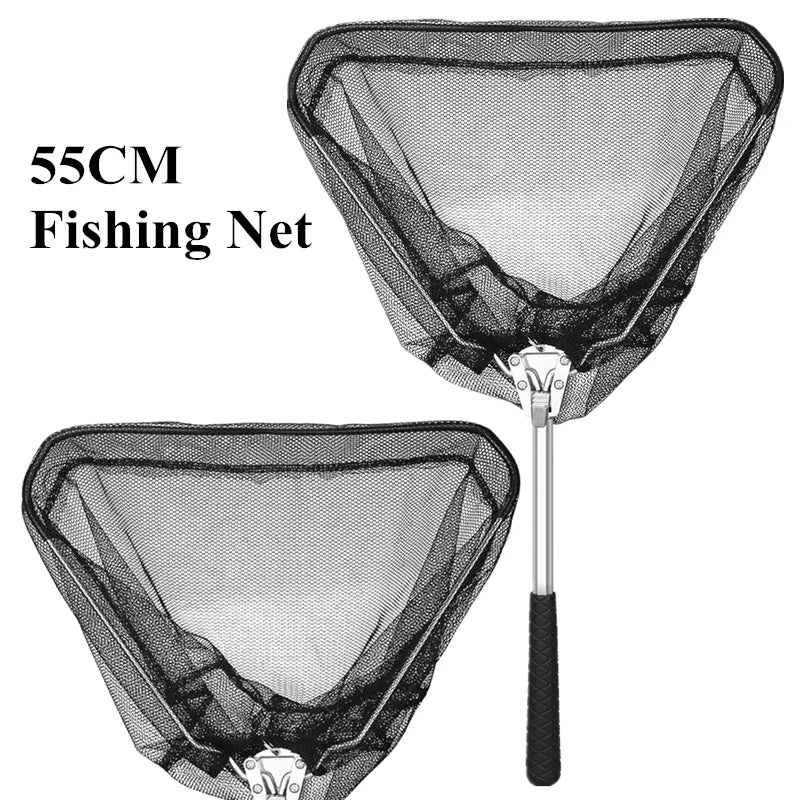 190cm 130cm 55cm Telescopic Landing Net, Folding, Extending