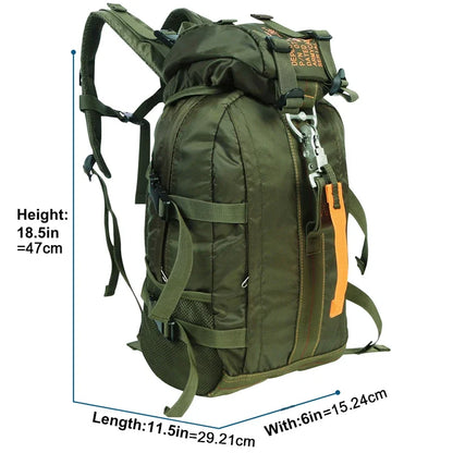 Travel Hiking Backpack,  Camping, Waterproof, Lightweightl