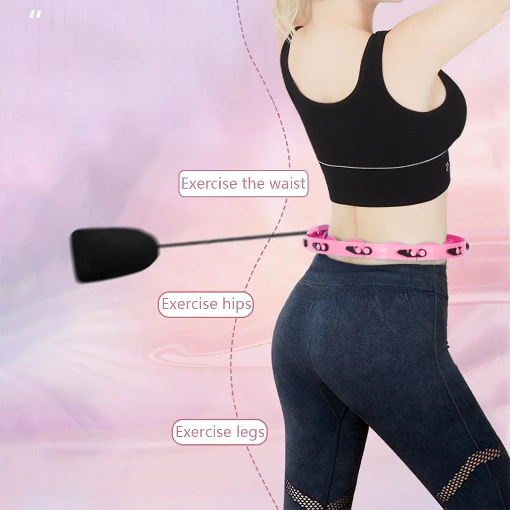 Hoop Waist Trainer, Exercise Belly Fitness Equipment