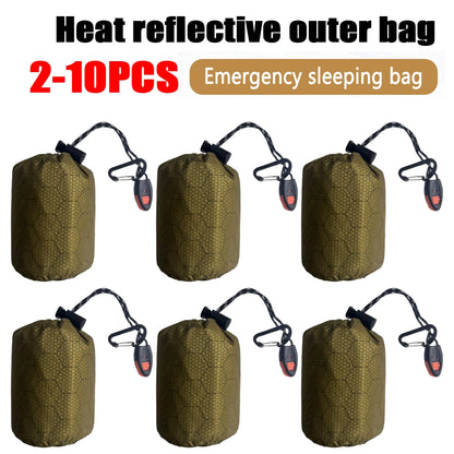 Thermal Sleeping Bag, Survival Blanket, PE Aluminum Film,