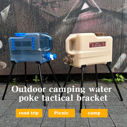 Folding Cooler Stand, Anti-Slip Camping Bucket Stand