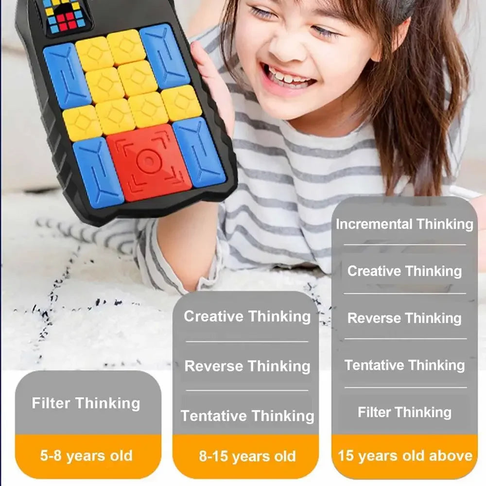 Slide Brain Games, 500 Levels Challenges Brain Development