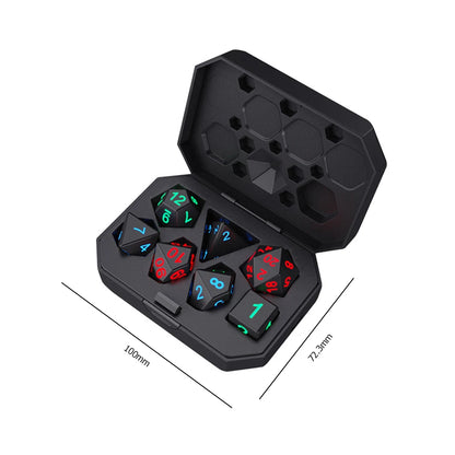 LED Dice Set Luminous Adults Entertainment Toys