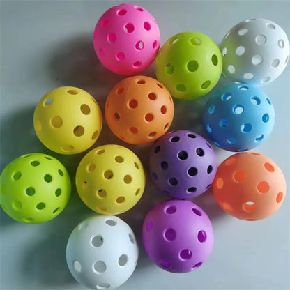 6 Pcs Set Pickleball 40 Holes Game