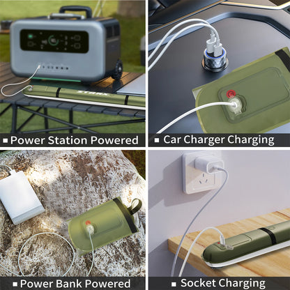 Rechargeable Portable, Strong Light Waterproof 2000 mAh Tent Lamp, Spotlight,  Repair Lighting
