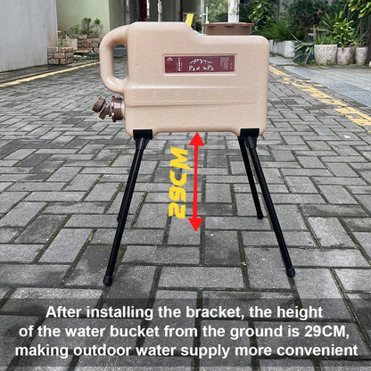 Folding Cooler Stand, Anti-Slip Camping Bucket Stand