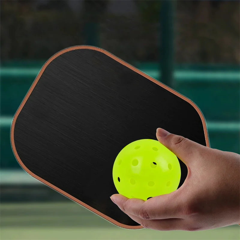 6 Pcs Set Pickleball 40 Holes Game