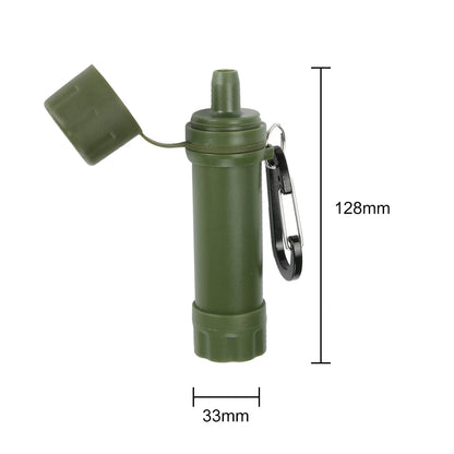 Wild Life Emergency Drinking Water Filtering Tools Survival Water Purifier