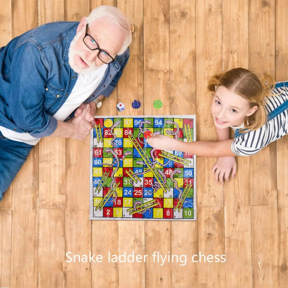 Kids Snake Ladder Flight, Parent-Child Interactive Puzzle