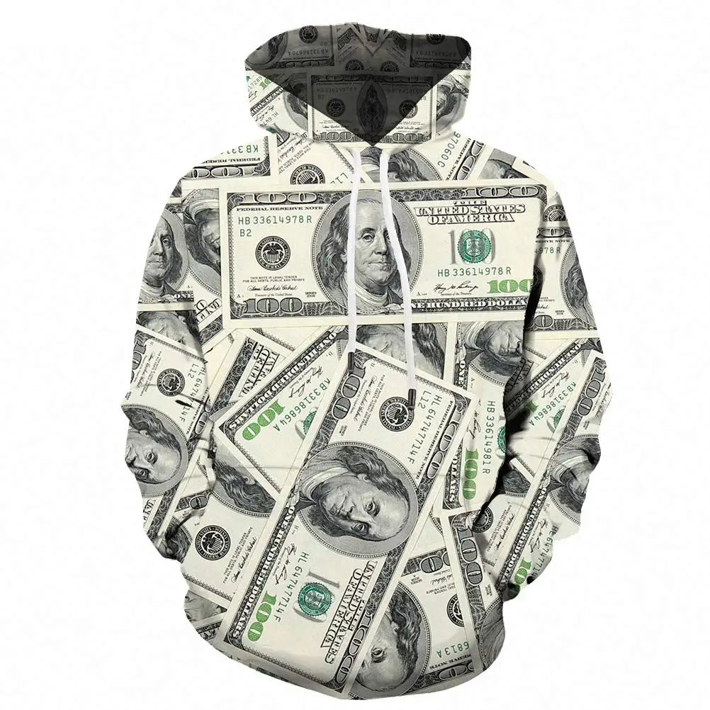 Money Hoodie, Funny Sweatshirts for Men