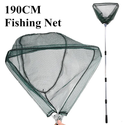 190cm 130cm 55cm Telescopic Landing Net, Folding, Extending