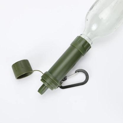 Wild Life Emergency Drinking Water Filtering Tools Survival Water Purifier