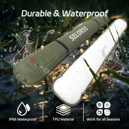 Rechargeable Portable, Strong Light Waterproof 2000 mAh Tent Lamp, Spotlight,  Repair Lighting
