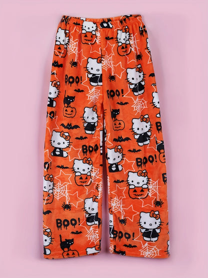 flannel pajamas Hello Kitty