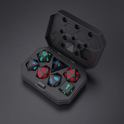 LED Dice Set Luminous Adults Entertainment Toys